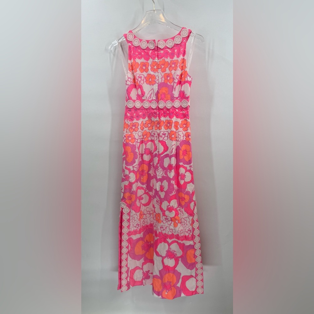 LILLY PULITZER SIZE 0‎ DIDI MAXI DRESS *PANSY DANCE* - Picture 5 of 8
